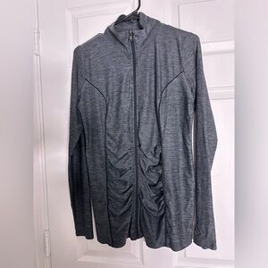 Motherhood Maternity Heather Gray Top